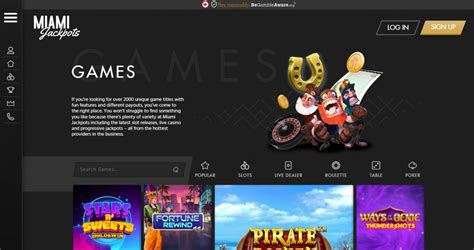 miamijackpots|Miami Jackpots Casino Review 2022 .